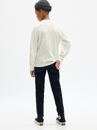 Jeans Skinny Talle Alto con Bolsillos, Niño