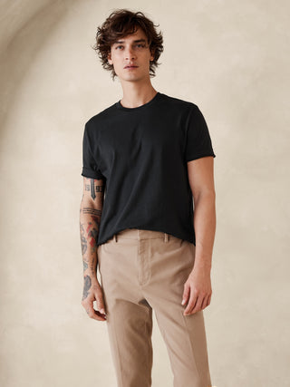 Camiseta Manga Corta de Algodón