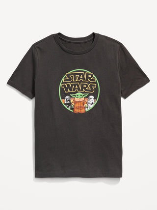 Camiseta Manga Corta con Gráfic Star Wars, Niño