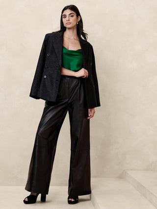 Blusa de Tirantes de Seda