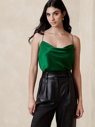Blusa de Tirantes de Seda