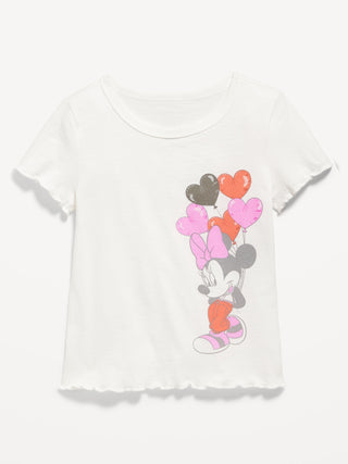 Camiseta Gráfica Cuello Redondo, Niña