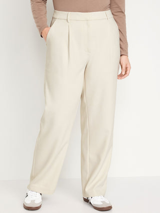 Pantalón Plisado con Cintura Elástica