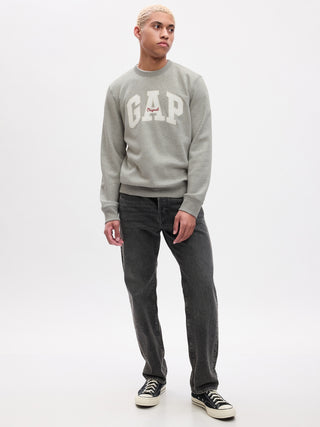 Sudadera Cuello Redondo con Logo