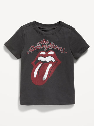 Camiseta Manga Corta con Gráfico The Rolling Stones, Bebé