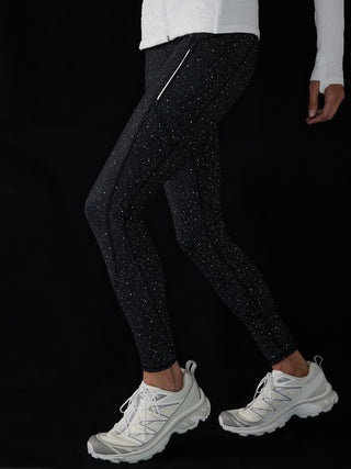 Leggings Talle Alto Reflectivo