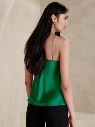 Blusa de Tirantes de Seda