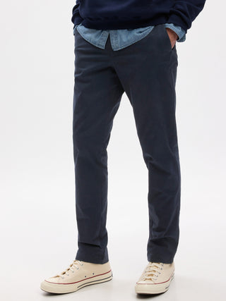 Pantalón Slim Fit con Bolsillos de Algodón