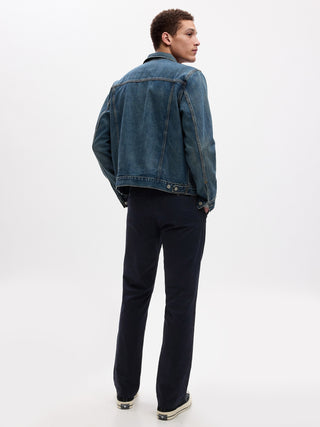 Pantalón Slim Fit con Bolsillos de Algodón