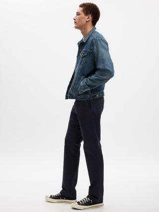 Pantalón Slim Fit con Bolsillos de Algodón
