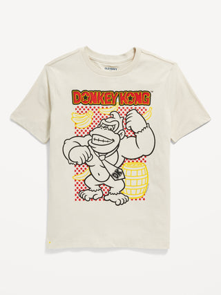 Camiseta Cuello Redondo Gráfica Donkey Kong™, Niño
