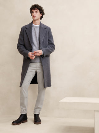 Pantalón Talle Medio con Bolsillos