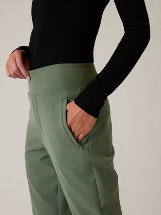 Pantalón de Talle Alto con Bolsillos