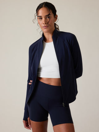 Salutation Chaqueta con Cremallera y Bolsillos