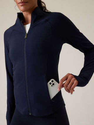 Salutation Chaqueta con Cremallera y Bolsillos