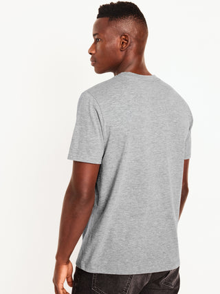 Camiseta Cuello Redondo de Algodón