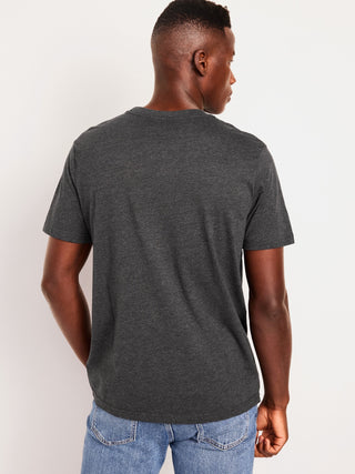 Camiseta Cuello Redondo de Algodón