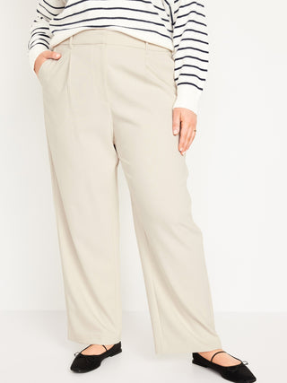 Pantalón Plisado con Cintura Elástica