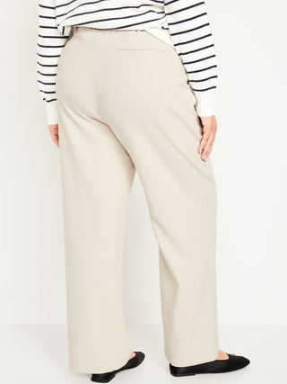 Pantalón Plisado con Cintura Elástica