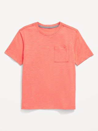 Camiseta Manga Corta con Bolsillo, Niño