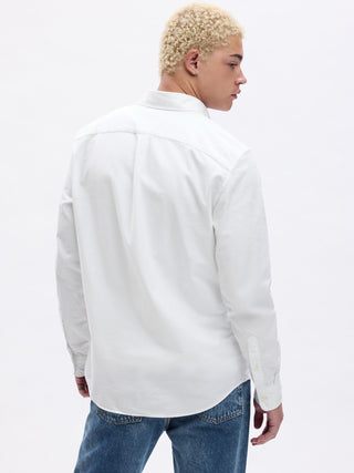 Camisa Manga Larga de Algodón