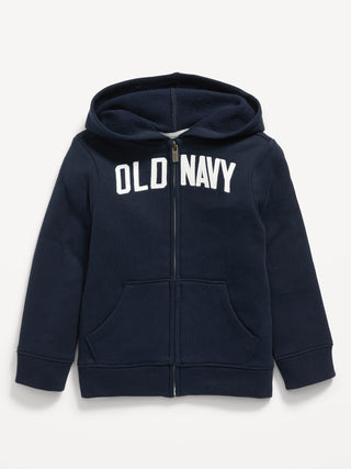Sudadera con Cremallera y Logo, Niño