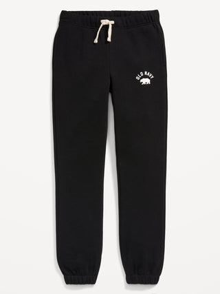 Pantalón con Cintura Elástica y Logo, Niña