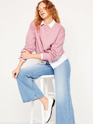 Sudadera Cuello Redondo de Algodón