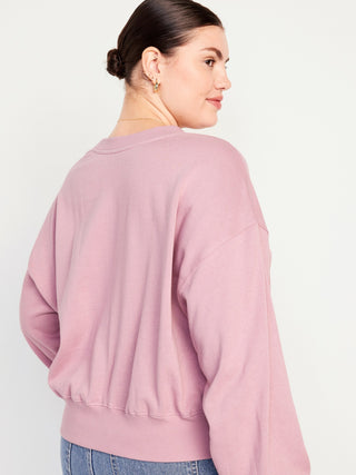 Sudadera Cuello Redondo de Algodón