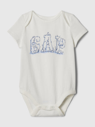 Baby First Favourites Body de algodón orgánico con gráfico.