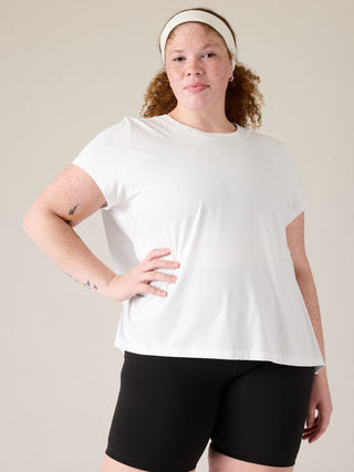 Camiseta Cuello Redondo con Logo