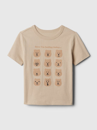 Camiseta Manga Corta con Gráfico, Bebé