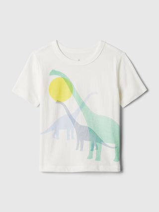 Camiseta Manga Corta con Gráfico, Bebé