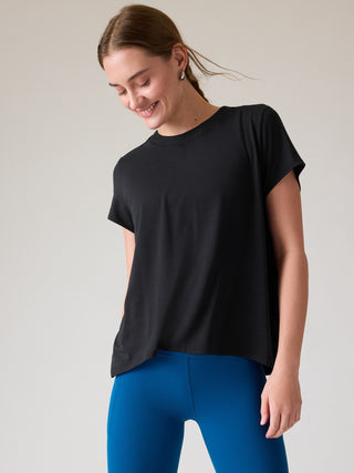 Camiseta Cuello Redondo con Logo