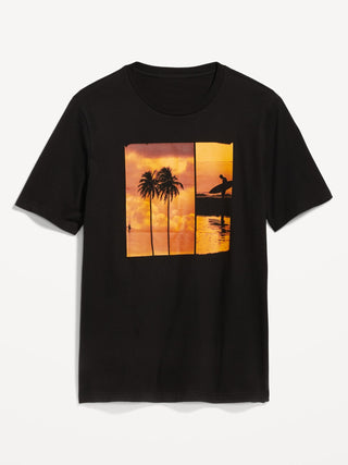 Camiseta Manga Corta con Gráfico