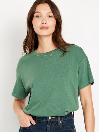 Camiseta Manga Corta de Algodón