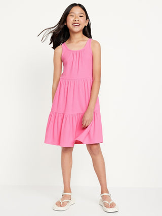 Vestido de Tirantes con Volantes, Niña