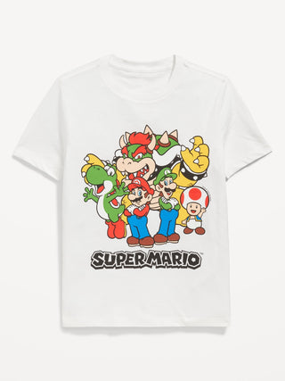 Camiseta Cuello Redondo Gráfica Super Mario™, Niño