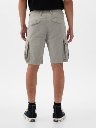 Short Cargo Talle Medio con Bolsillos