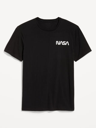 Camiseta Manga Corta Gráfica Nasa, Hombre