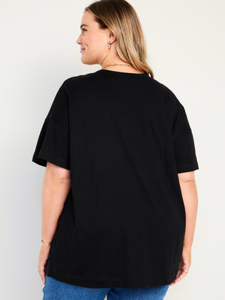 Camiseta Cuello Redondo de Algodón
