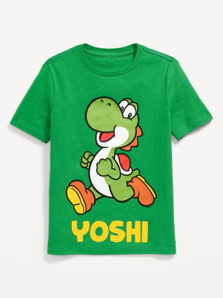 Camiseta Cuello Redondo Gráfica Yoshi™, Niño