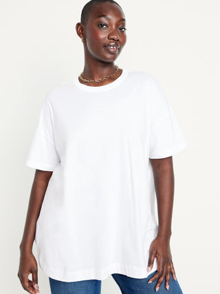 Camiseta Cuello Redondo de Algodón