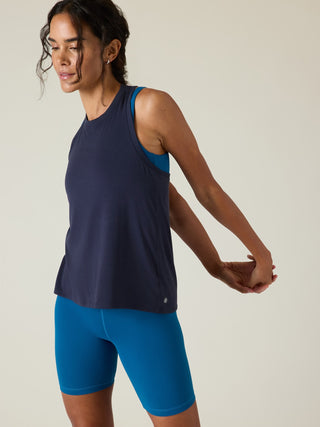 Camiseta sin Mangas con Espalda Cruzada