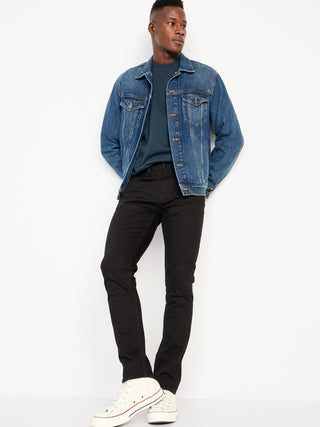 Jeans Ajustados con Bolsillos
