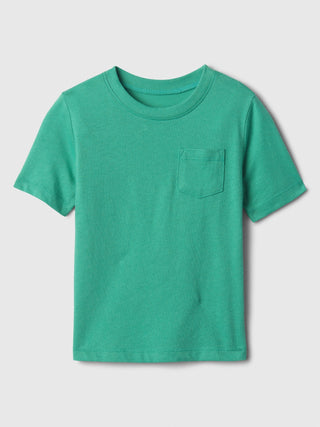Camiseta Manga Corta con Bolsillo, Bebé
