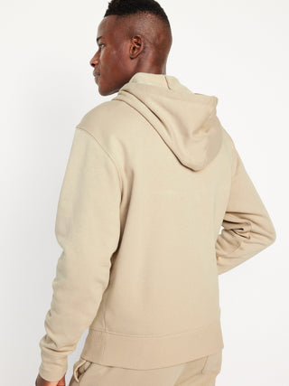 Sudadera Oversize con Zipper y Logo Delantero