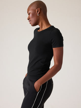Camiseta Deportiva Manga Corta sin Costuras