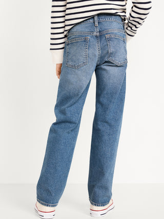 Jeans Holgados con Efecto Lavado, Niño