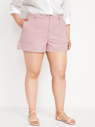 Short Talle Alto con Bolsillos